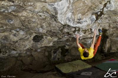 English climber in "Lou Ferrino"